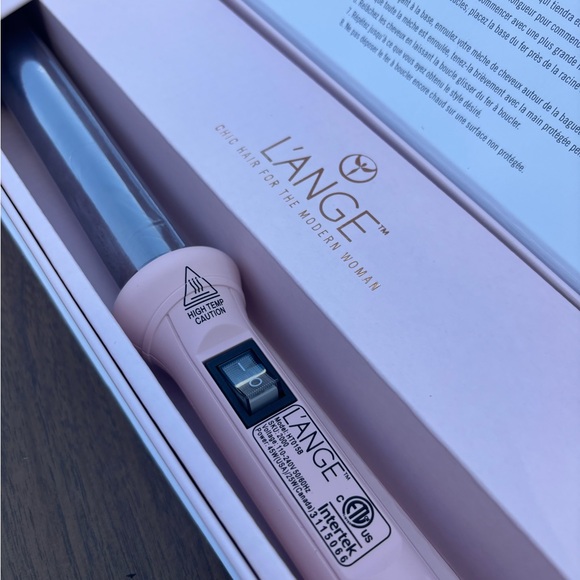 L’ange ondulé 25mm titanium curling wand blush rose - Picture 3 of 8